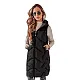 Women's black long waistcoat Lino Women's waistcoats
