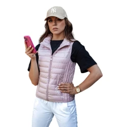 Moteriška šviesiai rožinė liemenė Stylish