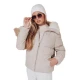 Moteriška žieminė rusva striukė Trendy