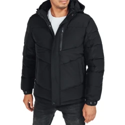 Vyriška juoda žieminė striukė Porter