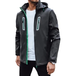 Vyriška tamsiai pilka striukė Marco