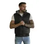 Black hooded vest Naron