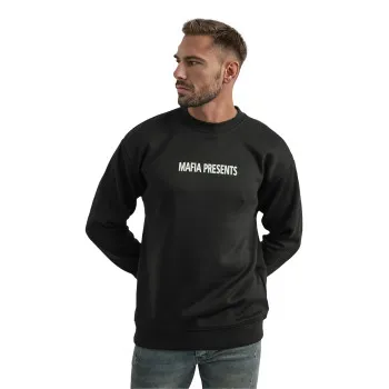 Men's black hooded sweatshirt Mafia