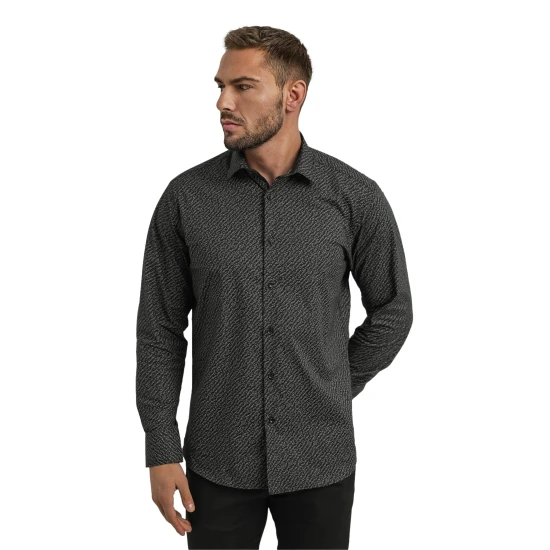 Vyriški juodi marškiniai Royal Marškiniai