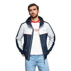 Vyriška balta/mėlyna striukė Kurtin