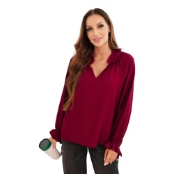 Moteriška bordo palaidinė Milan