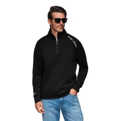 Vyriškas juodas megztinis Exim