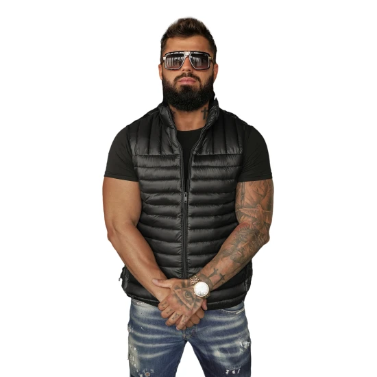 Vyriška juodos spalvos liemenė Stix Liemenės