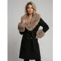 Aida Women's Black Winter Coat