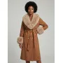 Aida Women's Brown Winter Coat
