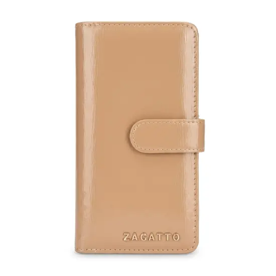 Moteriška rusvos spalvos piniginė Elegant