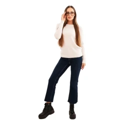 Moteriškas šviesiai rusvas megztinis Arol