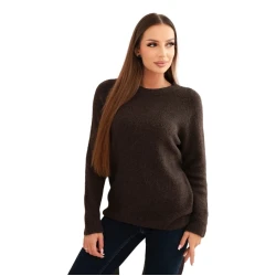 Moteriškas rudas megztinis Arol