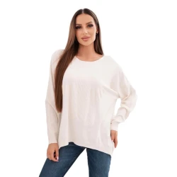 Moteriškas šviesiai rusvas megztinis Star