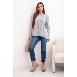 Moteriškas pilkas megztinis Star