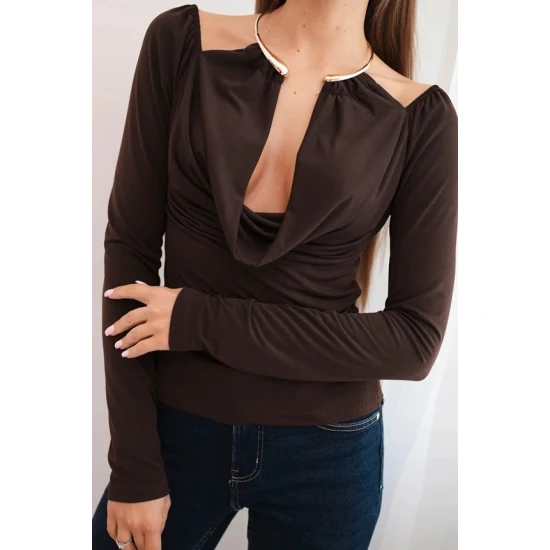 Moteriška ruda palaidinė