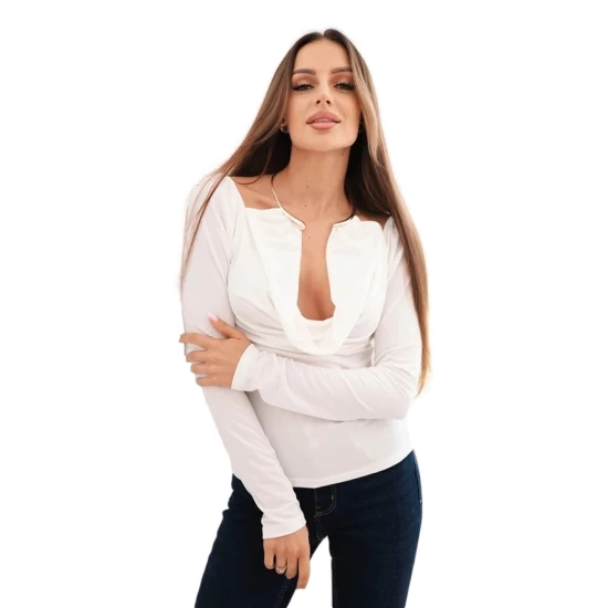 Moteriška balta palaidinė