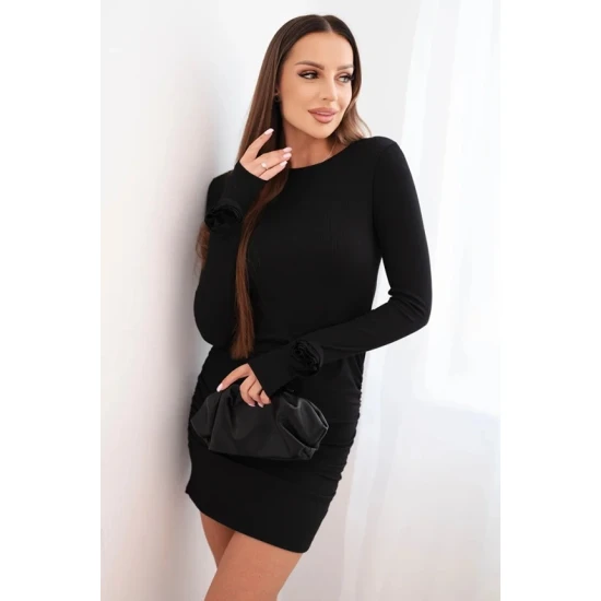 Moteriška juodos spalvos suknelė Anit