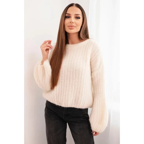 Moteriškas baltas megztinis Bali