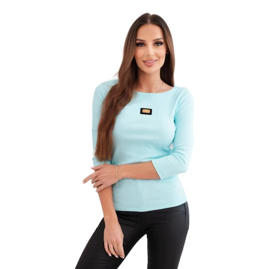 Moteriška šviesiai mėlyna palaidinė Carla