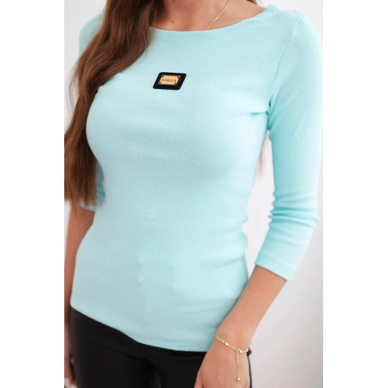 Moteriška šviesiai mėlyna palaidinė Carla