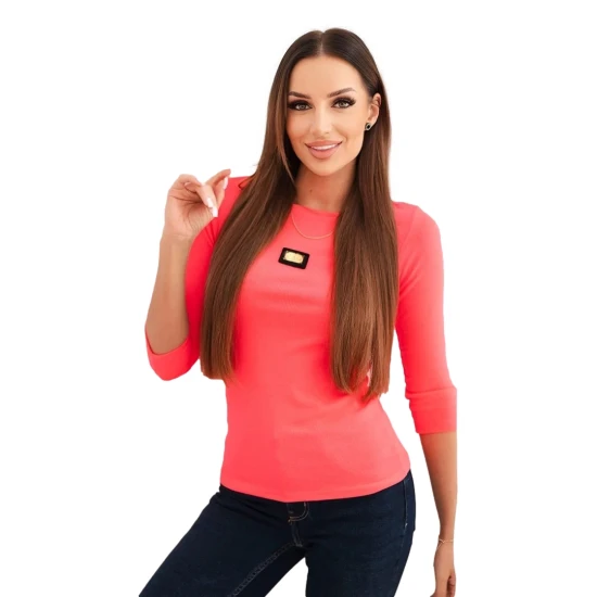 Moteriška rožinė neoninė palaidinė Carla