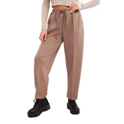 Moteriškos tamsiai mėlynos spalvos kelnės Ador