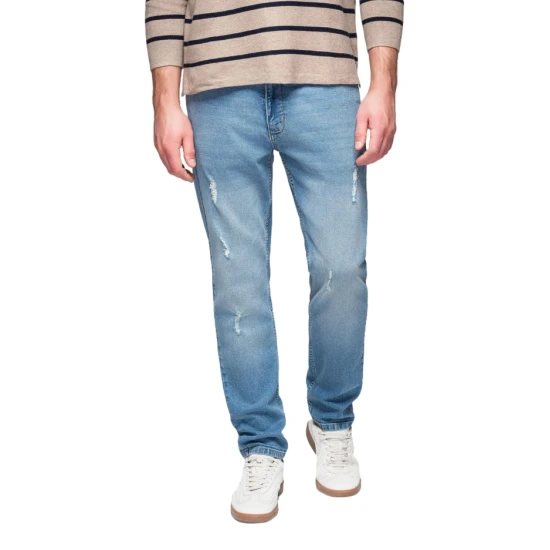 Vyriški mėlyni džinsai Robi