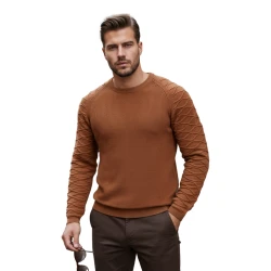 Meeste pruun džemper Enton