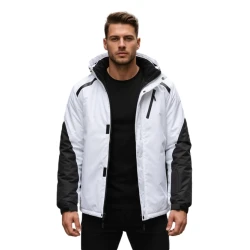 Vyriška balta slidinėjimo striukė Atlant