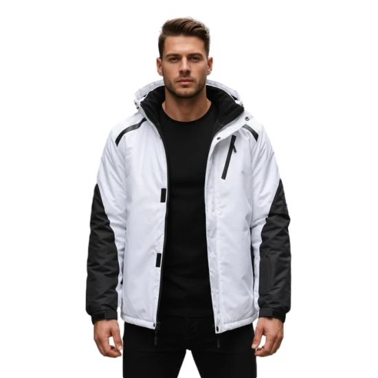 Vyriška balta slidinėjimo striukė Atlant