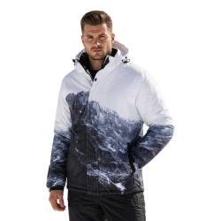 Vyriška tamsiai mėlyna slidinėjimo striukė Mount