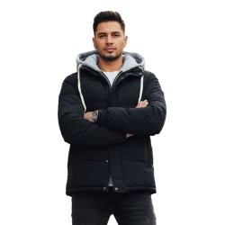 Vyriška tamsiai mėlyna žieminė striukė Blaze