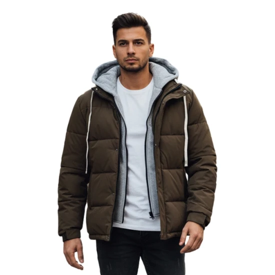 Vyriška tamsiai ruda žieminė striukė Blaze