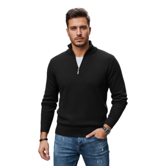 Vyrškas juodas megztinis Andri