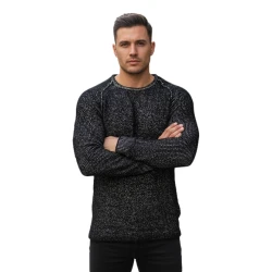 Vyriškas juodas megztinis Carter