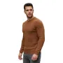 Brązowy sweter męski Areta