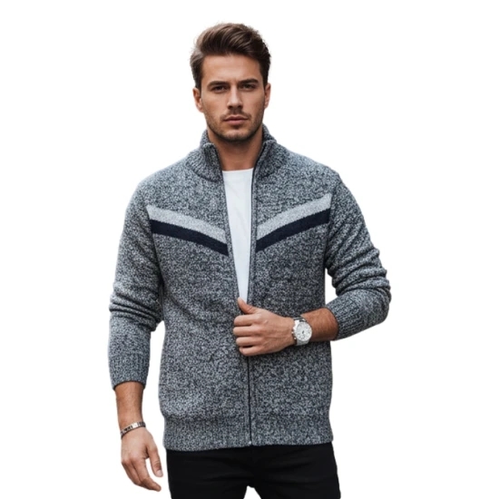 Vyriškas pilkas megztinis Garner