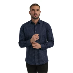 Vyriški tamsiai mėlyni marškiniai Royal