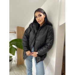 Stilinga moteriška juoda striukė Gebor