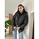Stilinga moteriška juoda striukė Gebor PK4034 Premium