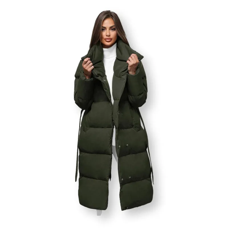 Moteriškas chaki paltas Korper JS/M737/136