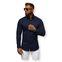 Tamsiai mėlyni marškiniai Eper