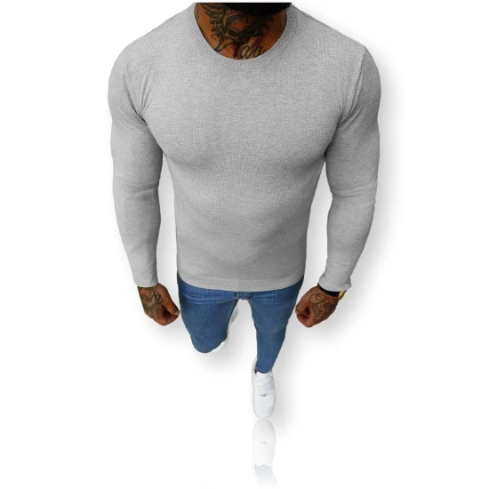 Akcija Pilkas megztinis vyrams Zadal Megztiniai