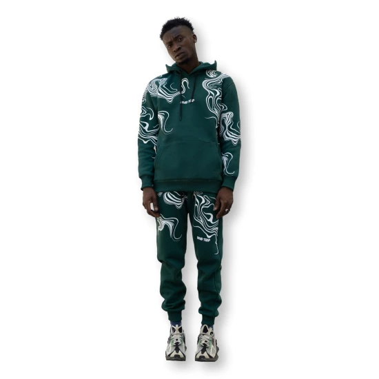 Vyriškas žalias sportinis kostiumas Road Trip PK3018 Premium