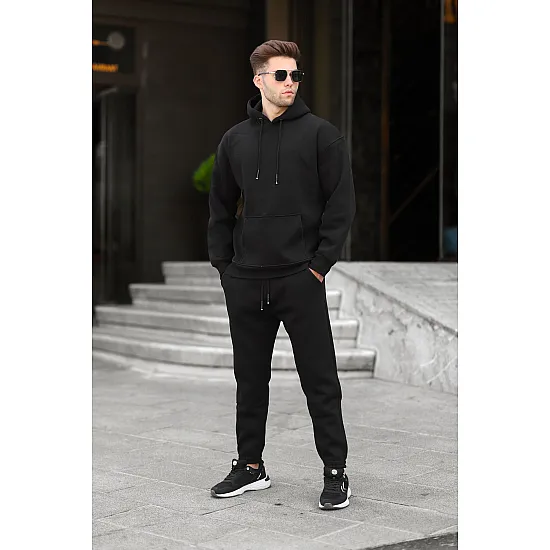 Juodas sportinis komplektas Zen PK3001 Premium