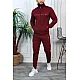 Mens tracksuit in burgundy Orest PK3004 Premium