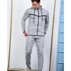 Vyriškas sportinis komplektas pilkas Letar