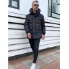 Juoda vyriška striukė be gobtuvo Chipo PK2565 Premium