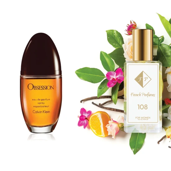 Nr108 kvepalai įkvėpti Calvin Klein - Obsession Woman 104 ml